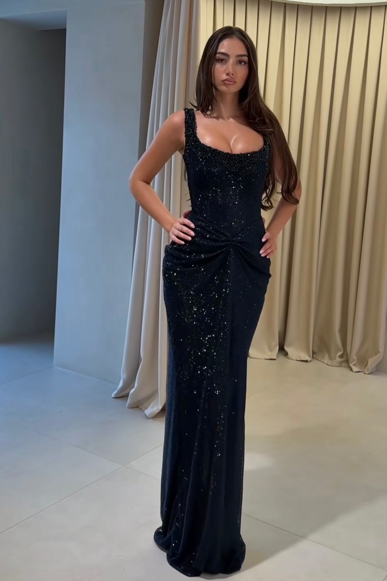Vivienne Embellished Gown