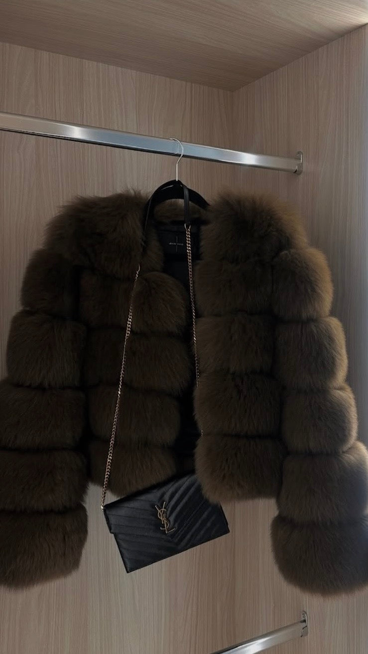 The Classic Fox Chocolate Coat