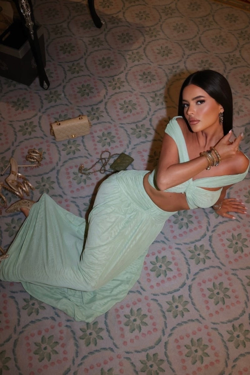 Alba Two Piece - Sage