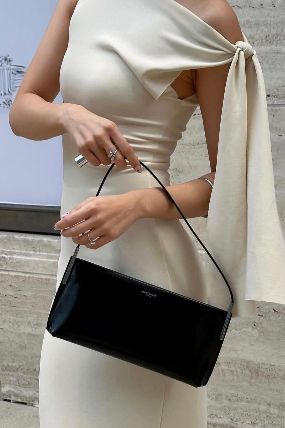 KHY Sueded stretch knotted maxi dress - Stone